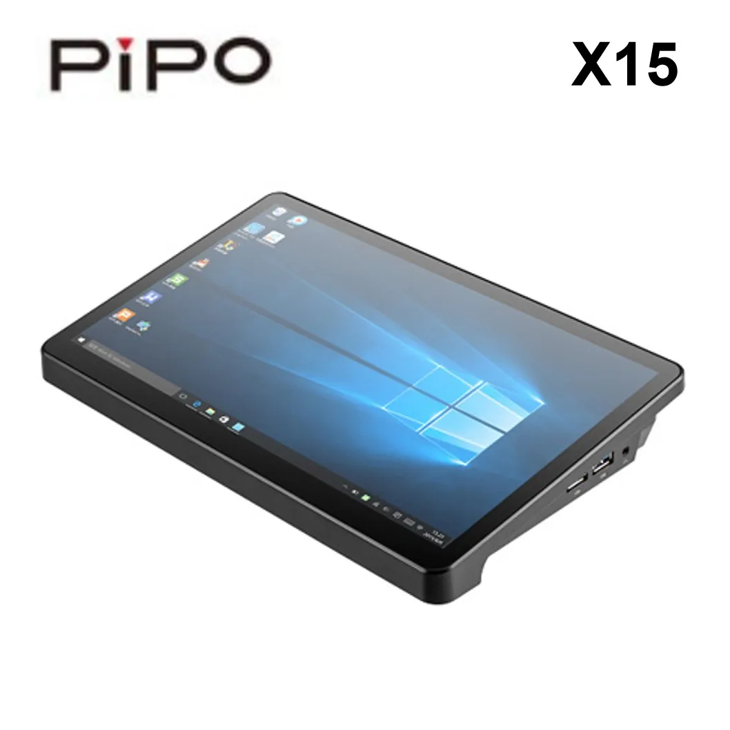 PiPO X15 Mini PC 11. Inch 1920x1080 Screen Windows 10 OS Intel I3-5005U 8G RAM +180G SSD Smart TV Box Bluetooth 4.2 USB*5 STB