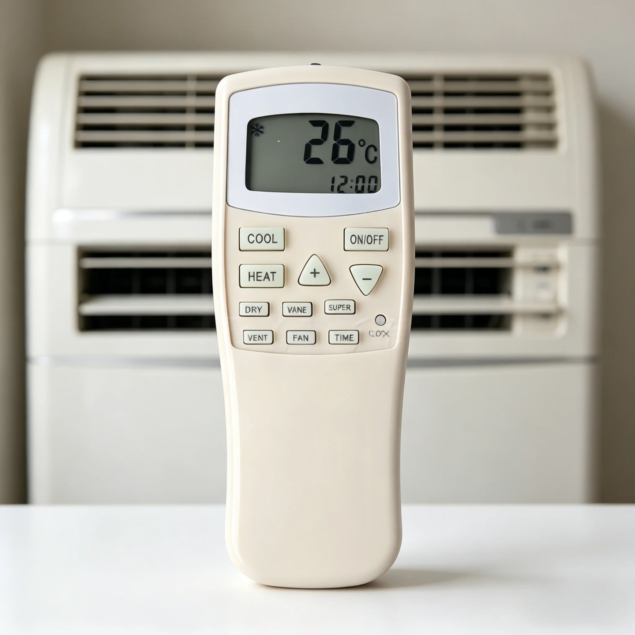 

NEW CHUNLAN CL3 Fernbedienung für Klimaanlage, Passend für KFR-35GW VK VJ KFR-25GW T KTCL001, Ohne Programmierung