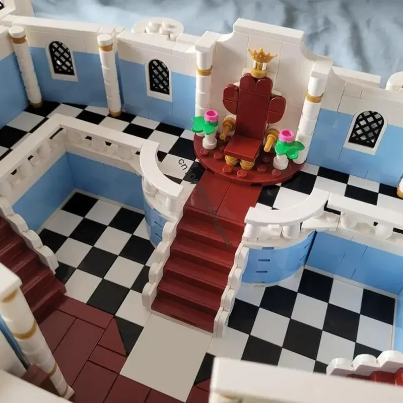 Nouveau 3072 pièces célèbre Super plombier jeu série champignon château Moc modèle personnalisé Puzzle bricolage idées créatives enfant jouet cadeau d'anniversaire