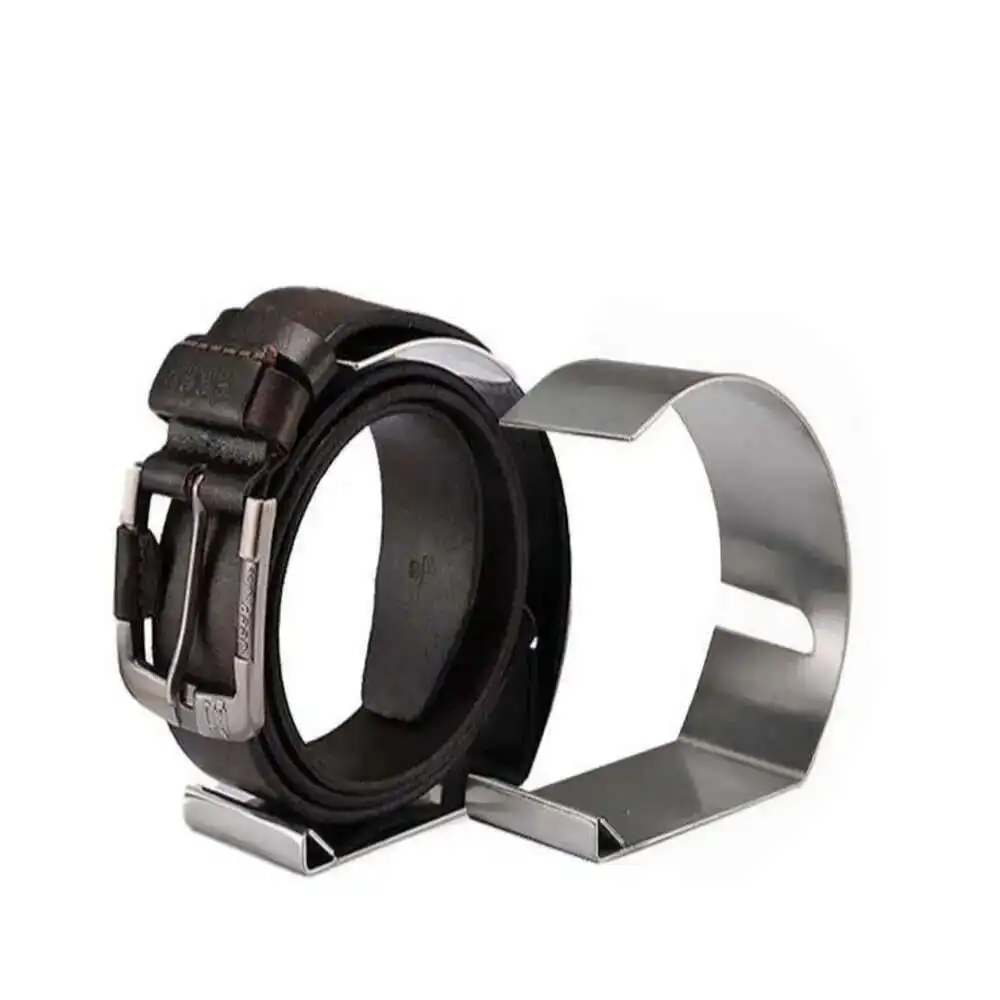 1pcs Belt Stand Matel Gold Belt Display Racks For Shop
