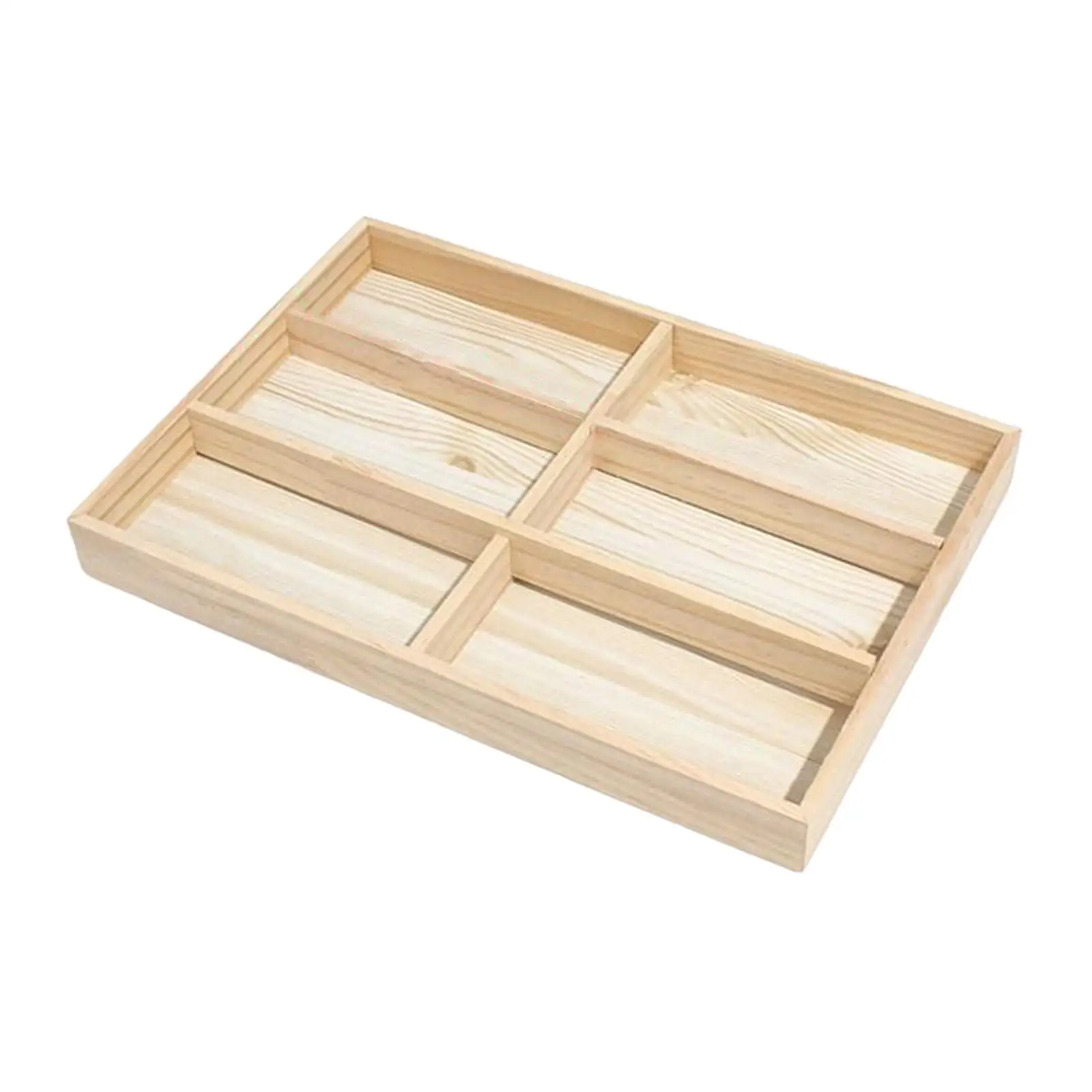Glasses Organizer Multifunctional Display Organizer Compartment Tabletop Holder