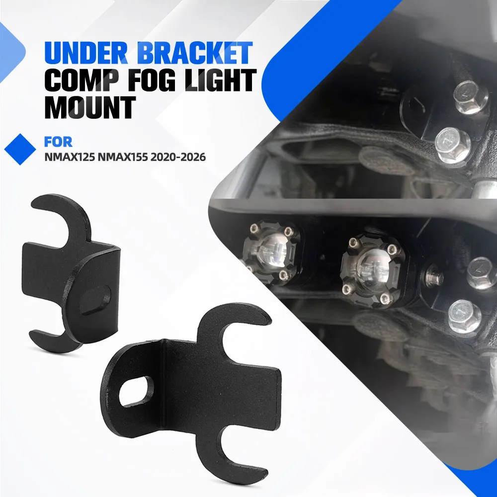 NEW FOR YAMAHA NMAX 125 NMAX 155 2020-2024 2025 2026 Accessories Motorcycle Auxiliary Lights Fog Lights Bracket Spotlight Mount