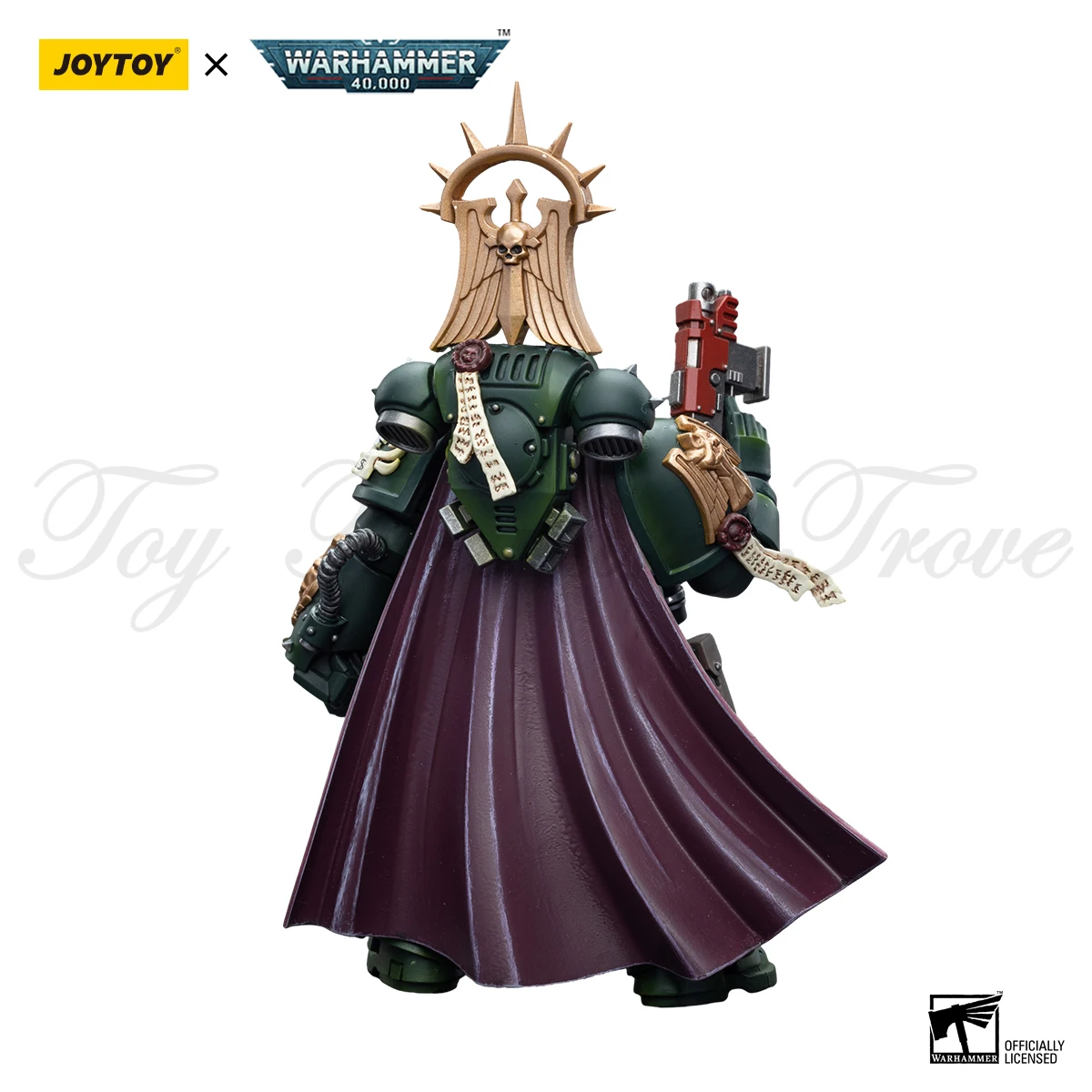 [EN STOCK] JOYTOY Warhammer 40k 1/18 figurines d'action maître des anges sombres maître Lazarus avec poing de puissance modèle militaire Anime