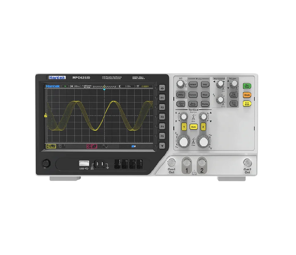 MPO6082D Six in One Oscilloscope Digital Fluorescent Oscilloscope 2channels 80MHz  with 16 Channels Logic Analyzer