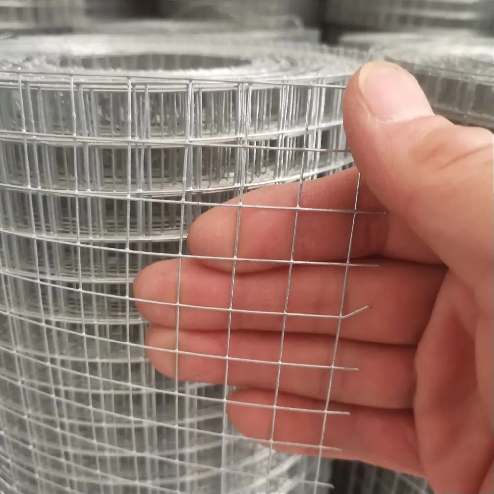Chicken Rabbit Squirrel Cage Mesh Balcony Garden Safety Net Ati Mouse Snake FenceHot Dip Galvanized Breeding Welding Wire Mesh
