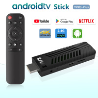 TV Stick TVR3 Plus Android 4K 1080P HDR Quad Core Wireless HDMI Smart TV Box Netflix 2.4 G WiFi Fire TV Stick Decode And Play