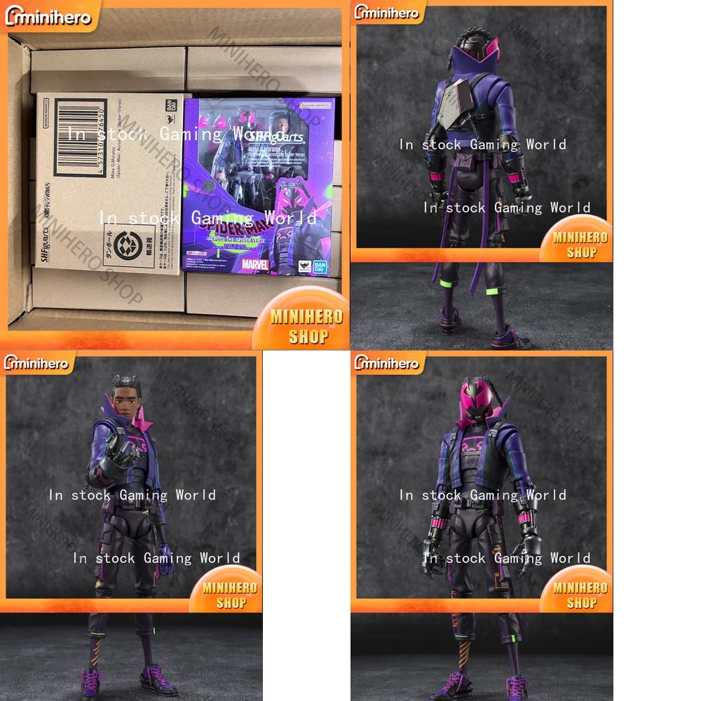 

В наличии оригинальная коллекционная фигурка Человека-паука Майлза Моралеса 1/12 из фильма «Человек-паук: Через вселенные» для взрослых и детей.