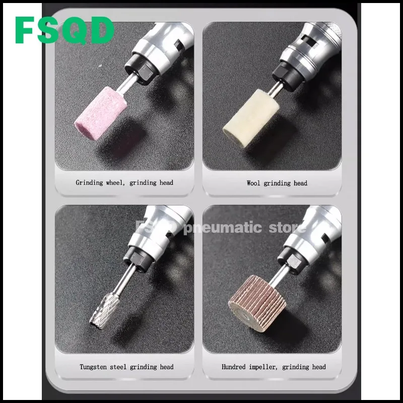 Wind grinding pen S-6611L-2-4-8-6610L-6631-095D-121D SMS-093A-123A industrial grade pneumatic grinding and polishing tool sander