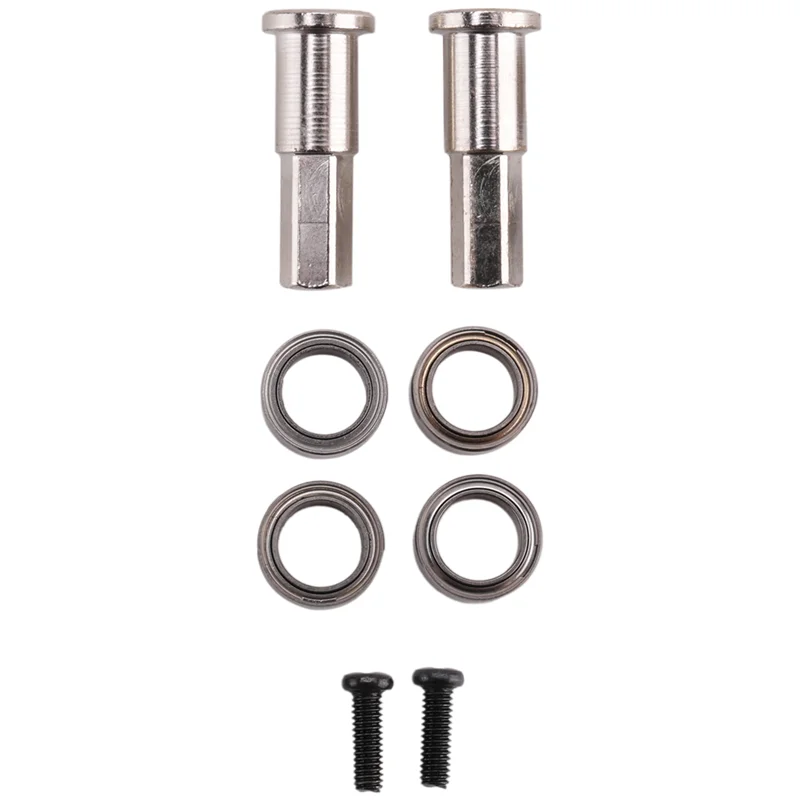 ABUM-5Mm Metall Combiner Radnabe Hex Adapter Mit Lager Upgrade Zubehör Für Wpl D12 1/10 Rc Lkw Auto Teile