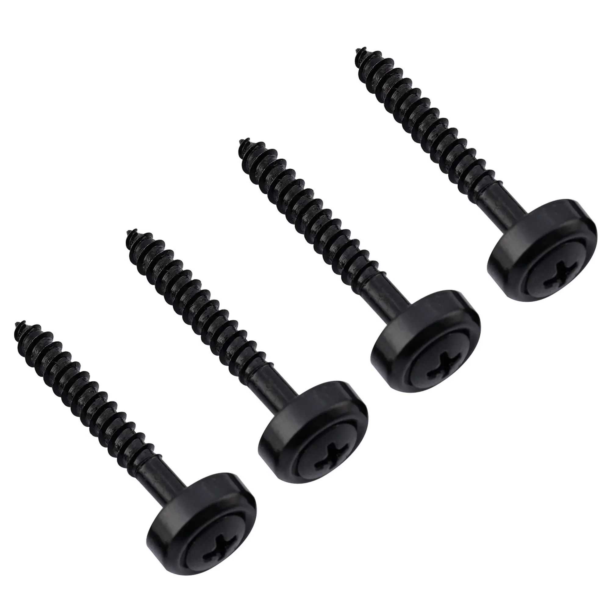 Musiclily Basic Steel Electric Guitar Bass Neck Joint Bushings and Bolts (Set of 4)