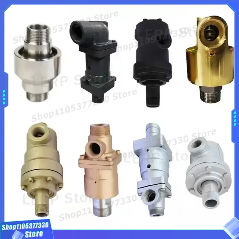 Custom Multi Channel Hydraulic Rotary Coupling M5 G1/8 G1/4 G3/8 G1/2 G3/4 G1 Threaded Interface High Speed Fluid Transfer