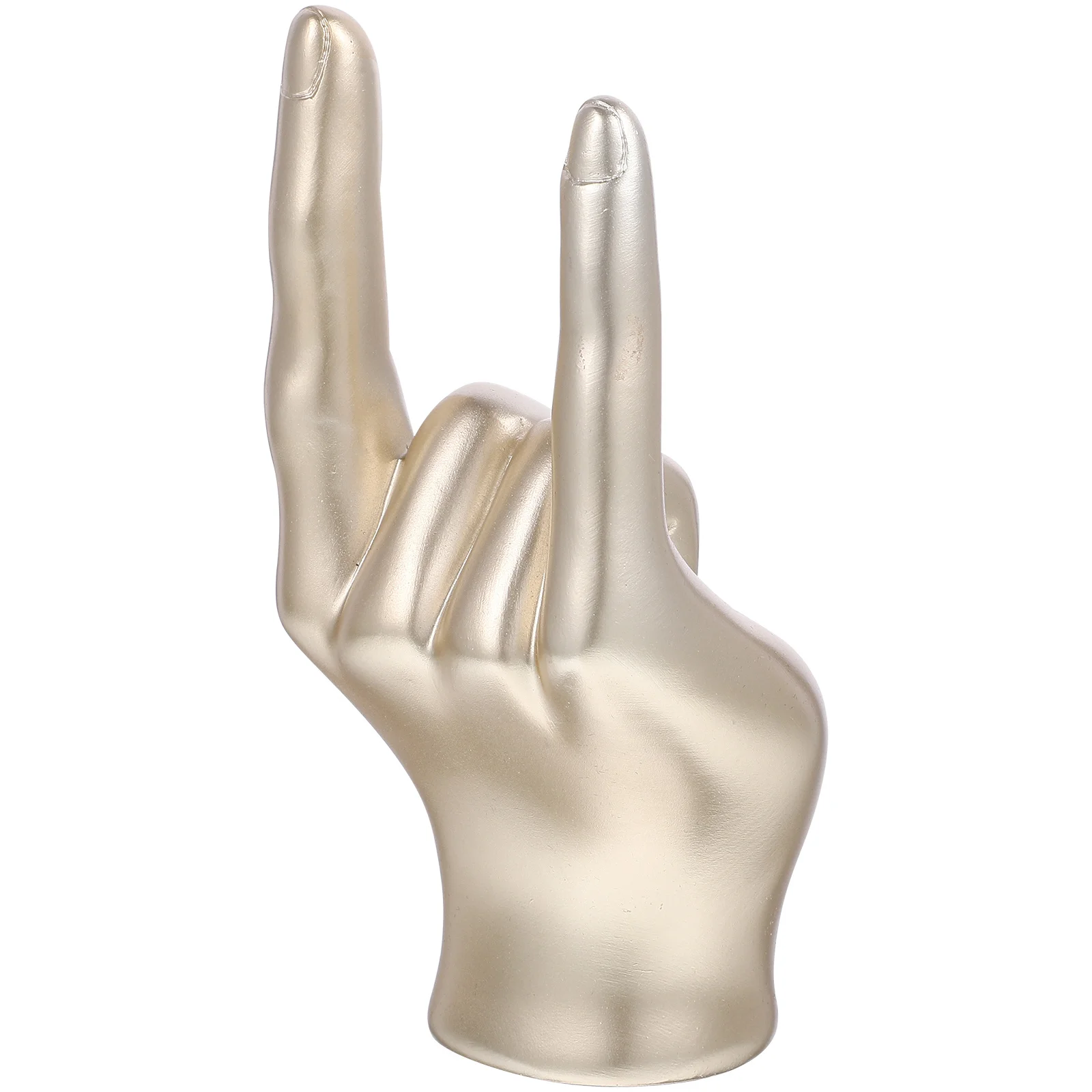 Gesture Statue Resin Finger Sculpture Decor For Desk Home Office Resin Hand Gesture Decor Modern Art Elegant Decoration