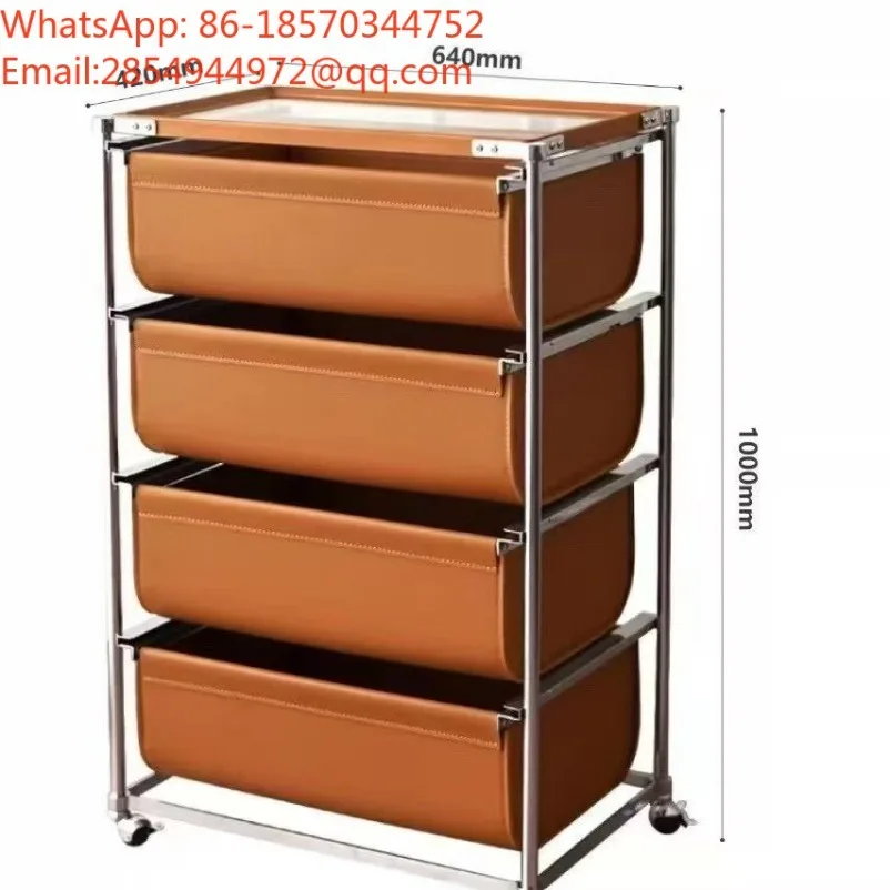 Shelf Multi-layer Storage Trolley New Multi-functional Floor Snack Locker