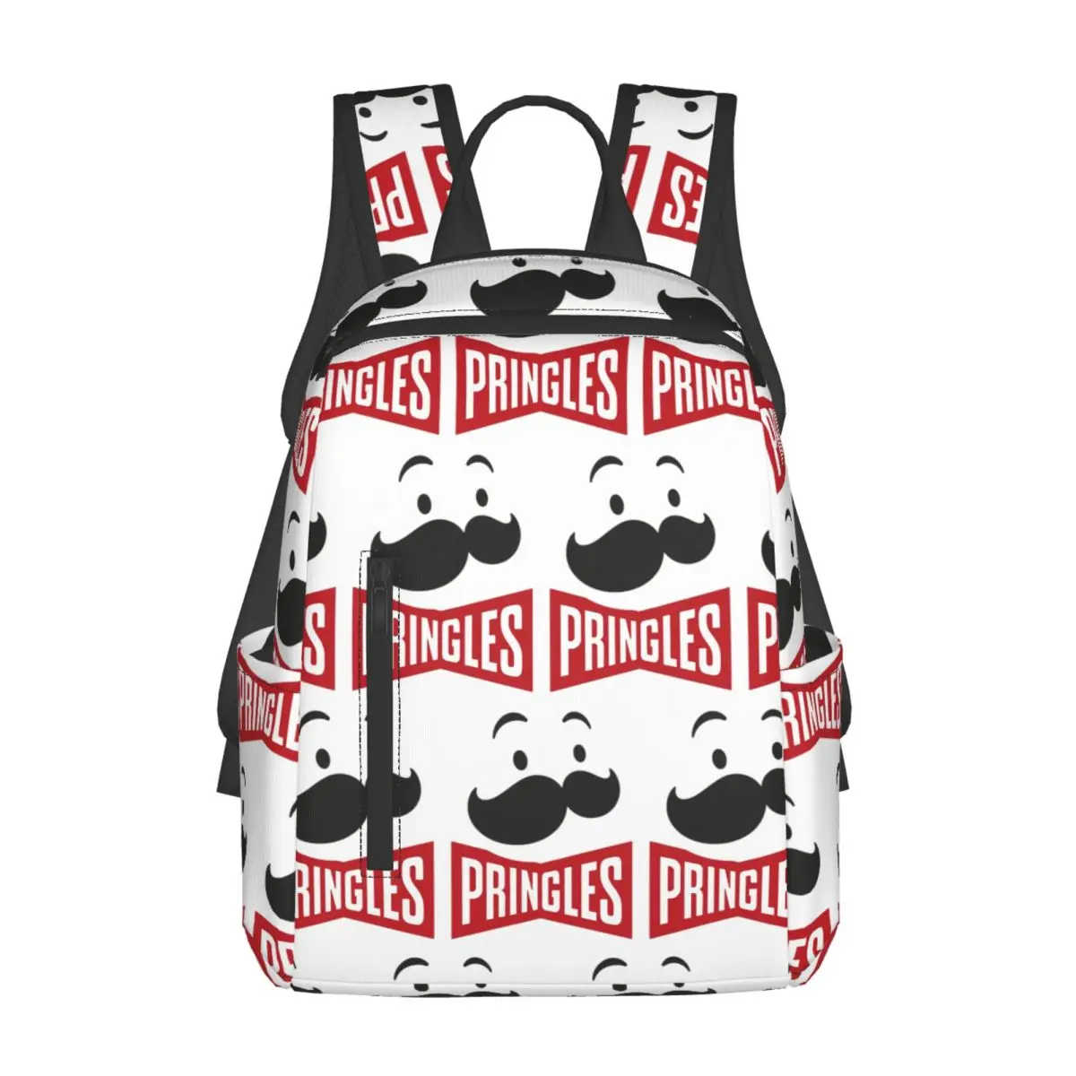Potato Crisps Chips Pringles Print (1) Backpack Daypack Large Capacity Children BookBag School Bag Shoulder Bags for Men Women