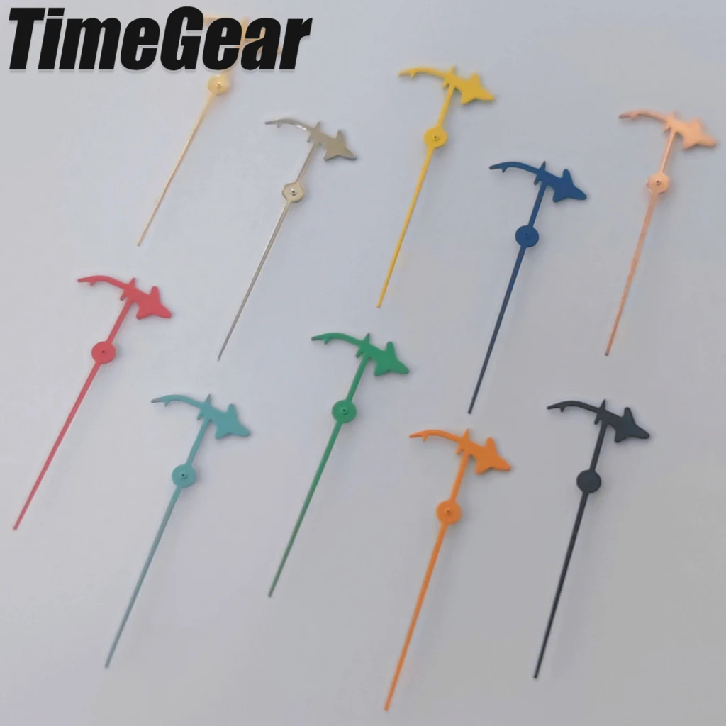 12,5 mm Single Shark Sekundenzeiger NH35 Uhrzeiger für NH34 NH35 NH36 NH38 NH39 NH70 NH72 7S26 7S36 4R35 4R36 Uhrwerke