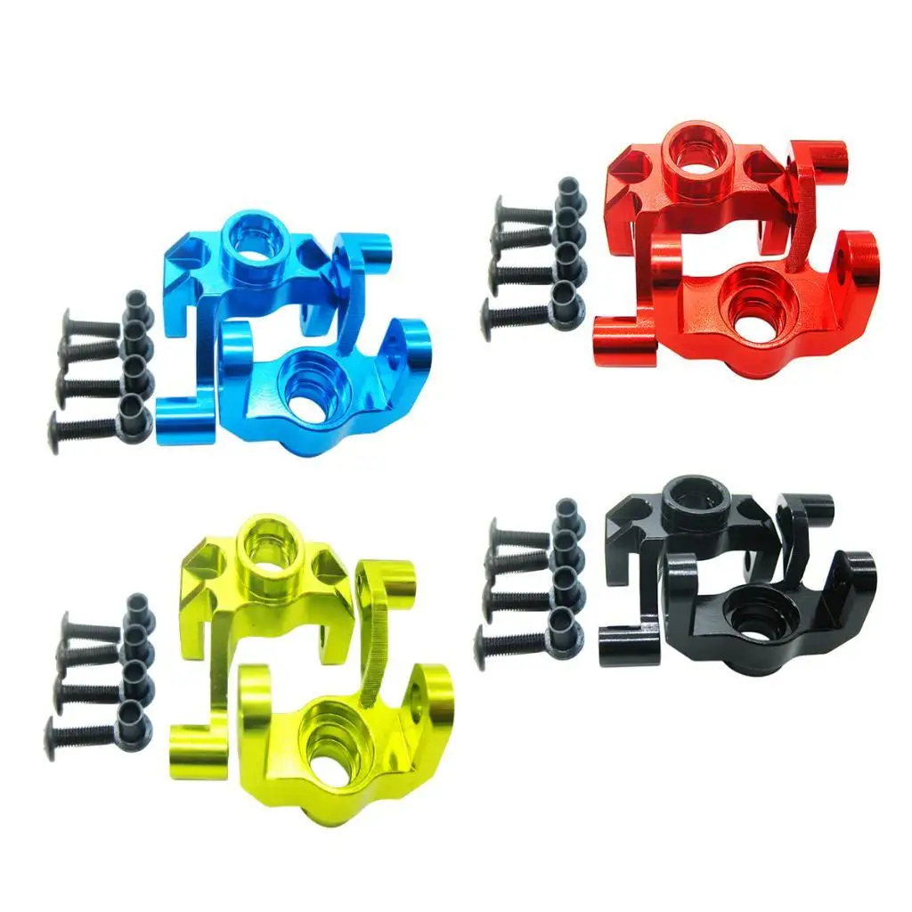 

RC Chassis Metal Steering Hub Carrier L R Replacement for Wltoys 12428 12423 12429 FY0