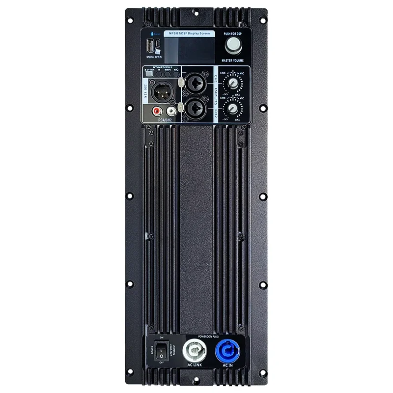 PAL750 + CQ190 line array classe d Audio professionale Altoparlante attivo piastra scheda amplificatore di potenza Modulo subwoofer dsp Amplificatore