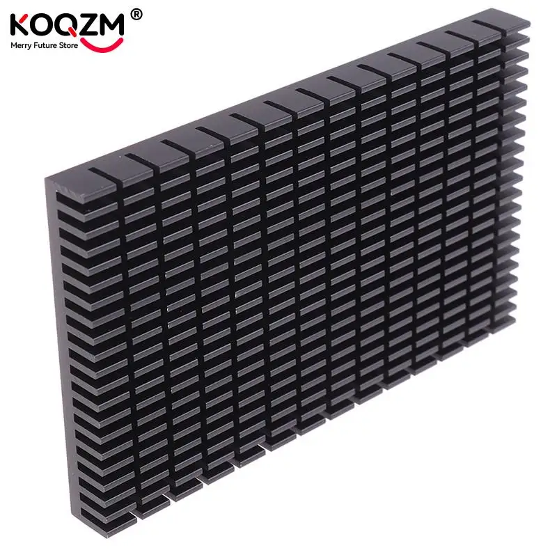 

Heating Panel Heat Sink High Quality Aluminum Heatsink Plate Black Radiator Manufacturer 150*93*15MM