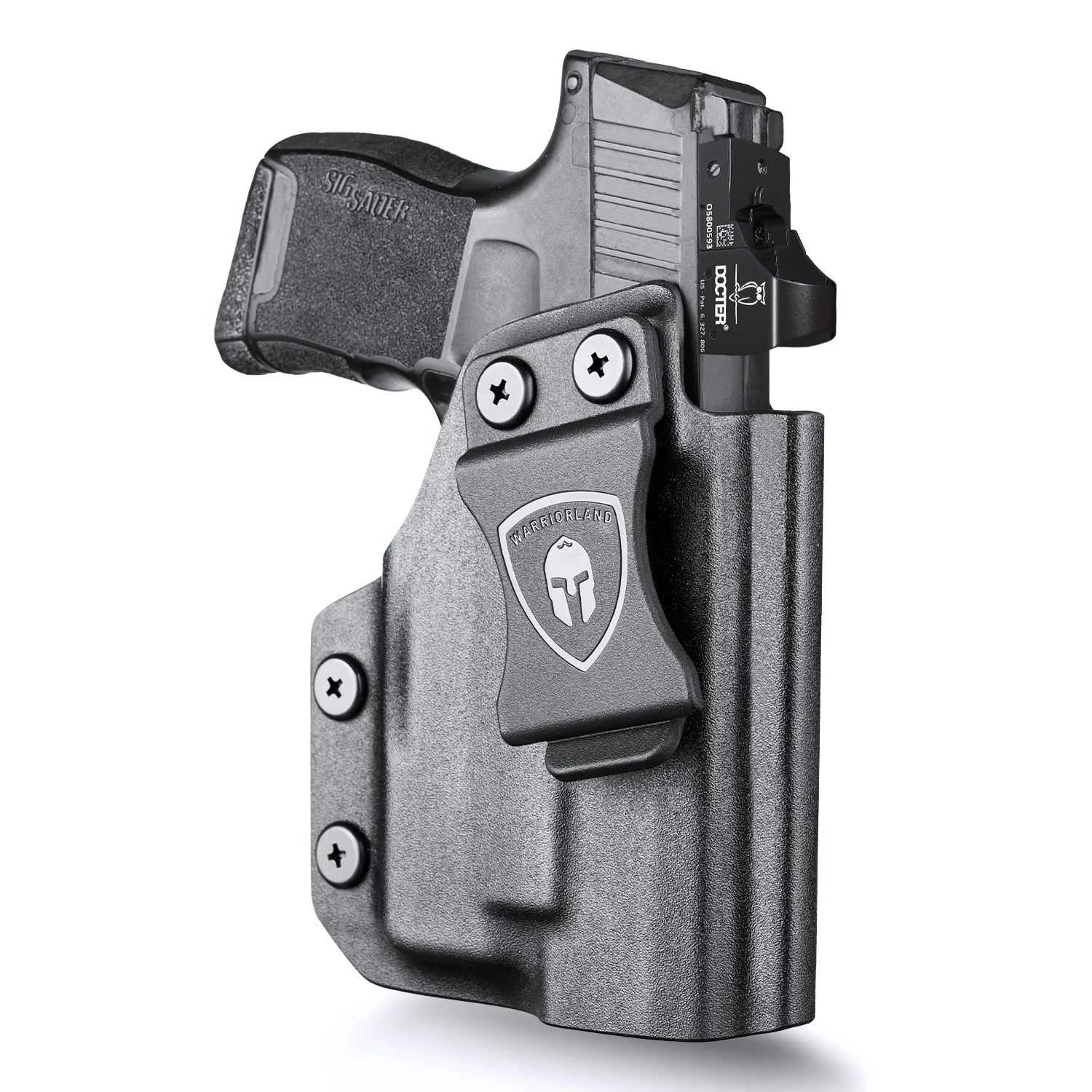 

P365 TLR6 Holster IWB Kydex Holster Optic Cut Fit P365/P365X/P365 SAS/P365XL w/TLR-6, Inside Waistband Concealed Carry Holster