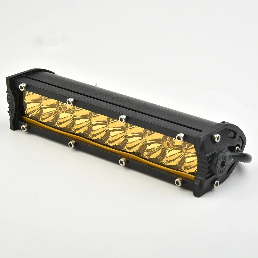 Truck Work Light DC 9-32V IP68 LED LED light bar New Yellow 4WD 60W 7 Inch Fog Light High quality Practical New