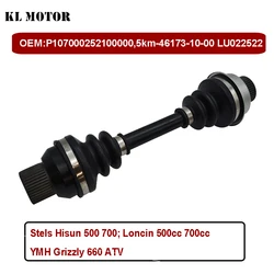 Front CV Axle Drive Shaft for HISUN MASSIMO 700 500 550 ATV Parts 27530-058-0000 LU022522 P107000252100000 QUAD GO KART