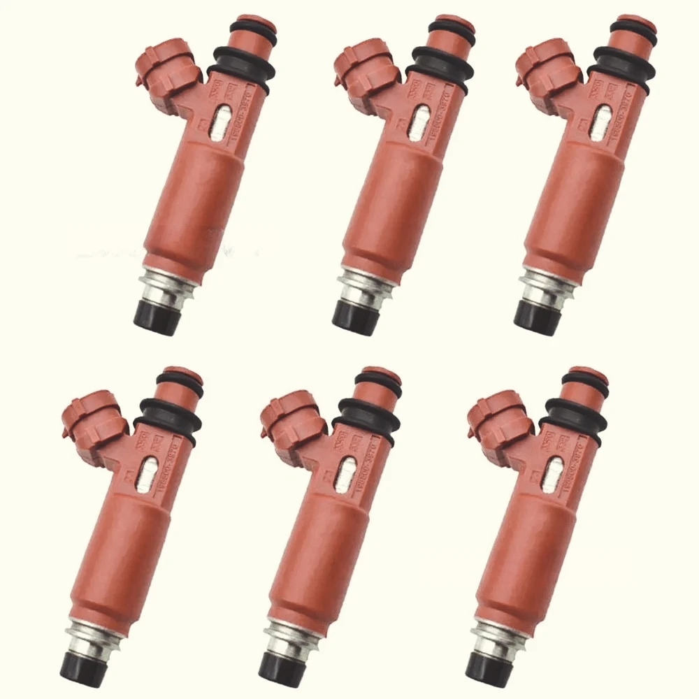 ZF-T 6 unids/lote boquilla de inyector de combustible para Mitsubishi Montero 3.5L V6 2001 2002 OEM MD 357267 195500 -3970 19550