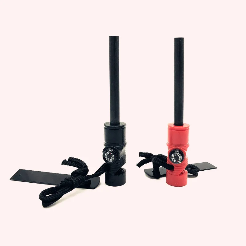 

Outdoor compass Waterproof Ignition Stick Magnesium Strip Scraper Camping Survival Ignition Stone Portable Fire Starting Device