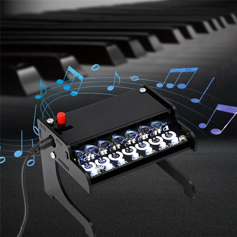 XSXS-البيانو الكهربائي لتقوم بها بنفسك مجموعات DIY وحدة الجهاز الإلكترونية 51 ممارسة لحام سلسلة متحكم صغير