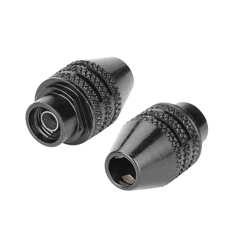 Drill Chuck M7 M8 0.3-3.2mm Keyless Impact Driver Adaptor Electric Micro Motor Clamp Mini Chuck Fixture Drill Bits Adapter