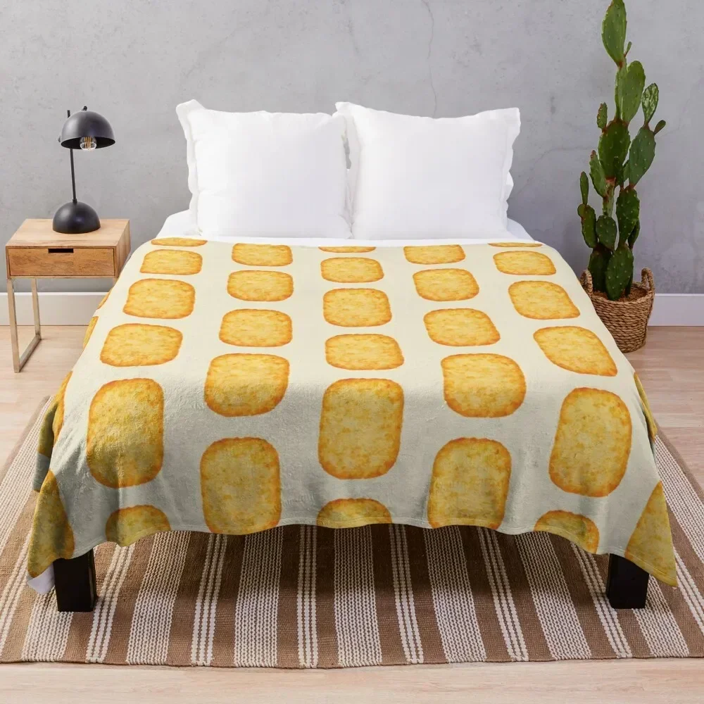 

Hashbrown Throw Blanket Air Conditioner Soft Blanket for Office Home
