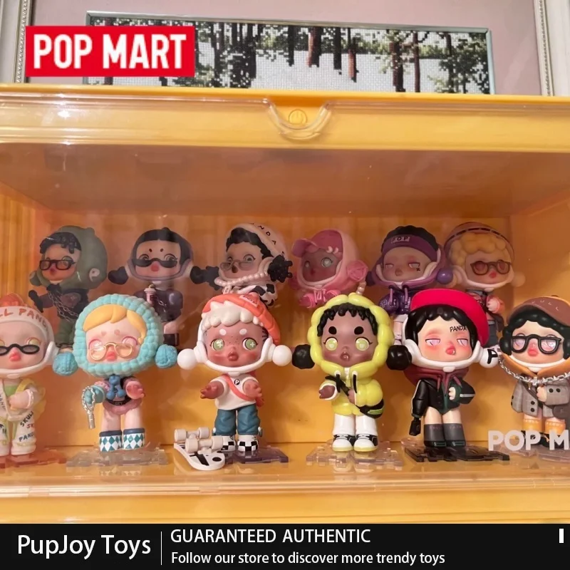

Genuine Pop Mart Skullpanda Sp2 Panda Craze Cool Blind Box Retro Style Pink Random Box Surprise Box Miraculous My Mini Baby