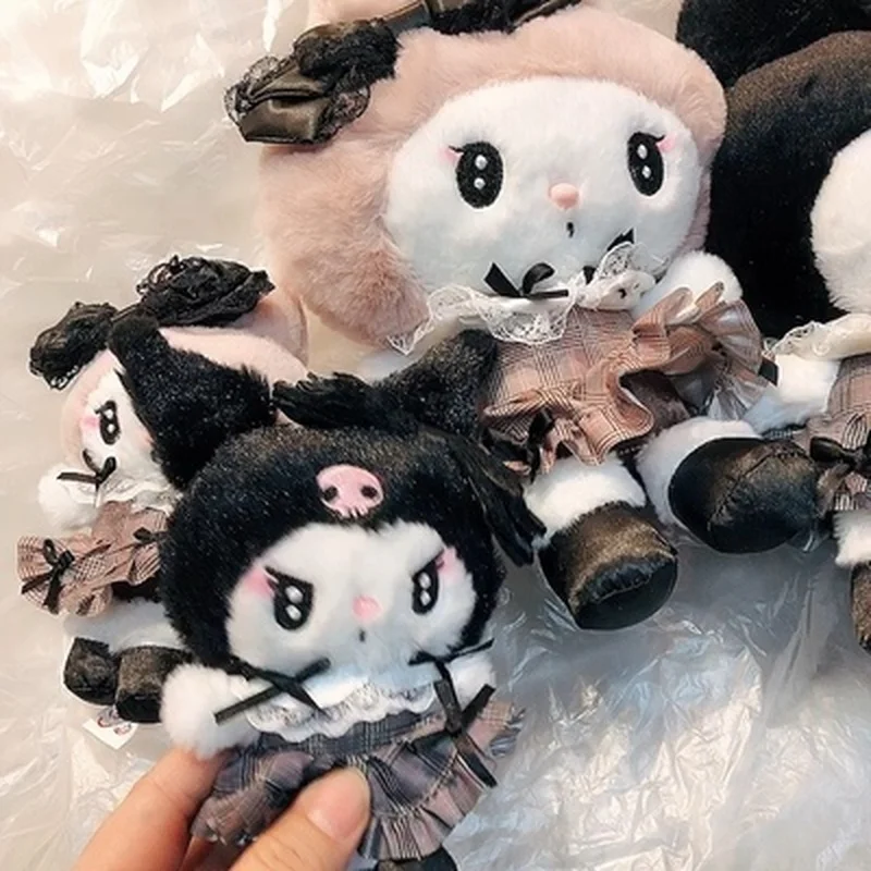 Sanrio Kuromi My Melody Sweet Series, мягкая плюшевая кукла, успокаивающие игрушки, мультяшный аниме, милый плюшевый кулон, подарки на день рождения