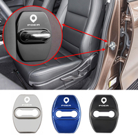 Car Door Lock Cover Auto Emblems Case for Great Wall GWM Poer P11 P12 Cannon Ruman Sucan Car Styling Auto Accessories