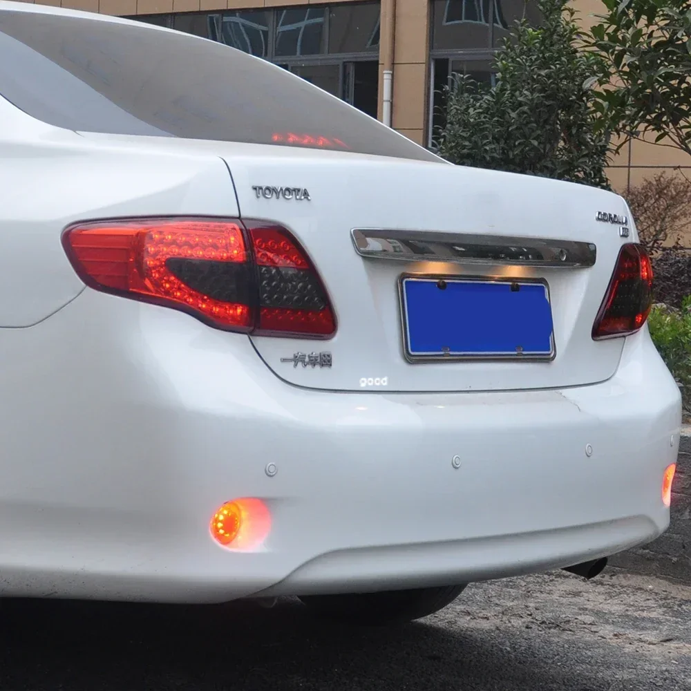 For Toyota Corolla 2007-2010 Auto Back La Assembly LED High Configure Dynamic Blink Turn Car Taillights Accessories