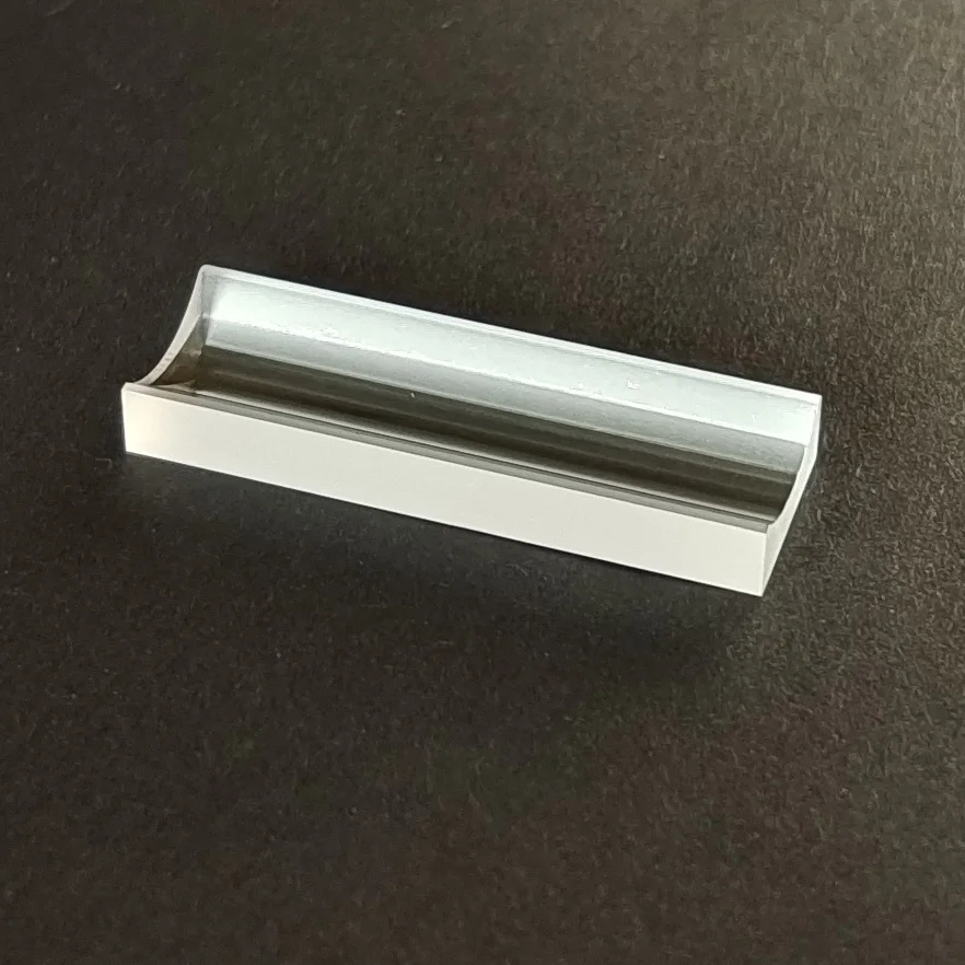 Lente cilíndrica do plano óptico, parte côncava do espelho, comprimento focal de 12mm, largura de 31mm, 10mm, 43A, número