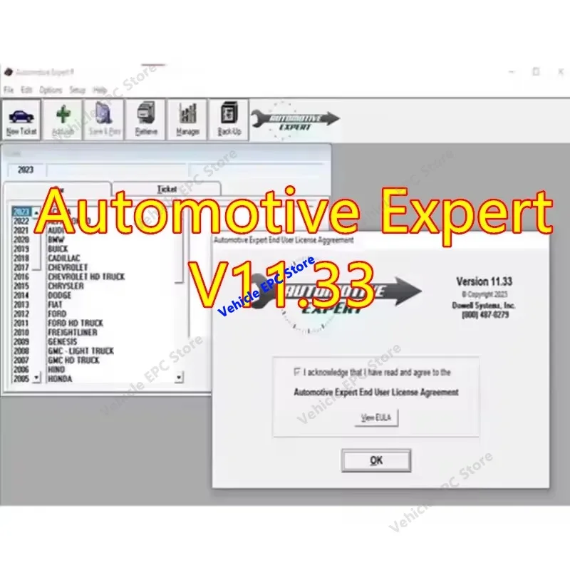2026 hot new  Automotive Expert V11.33 Management Software diagnostic programs TIME unexpire patch with Crack with install video