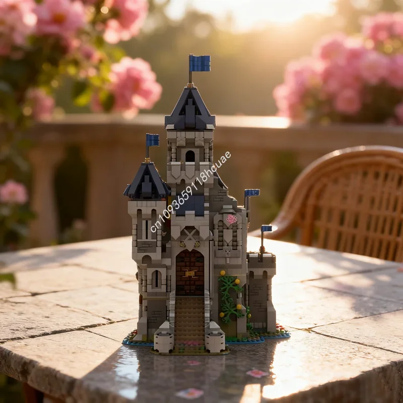 

3275pcs MOC Black Falcon Knight S Castle Castleed Model Building Christmas Gift Blocks Toys Creative Idea Education Brick Kids