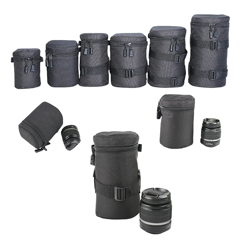 1 Stück Fotografie-Zubehör Luxus-Kameraobjektivtasche Etui für Objektiv Fuji