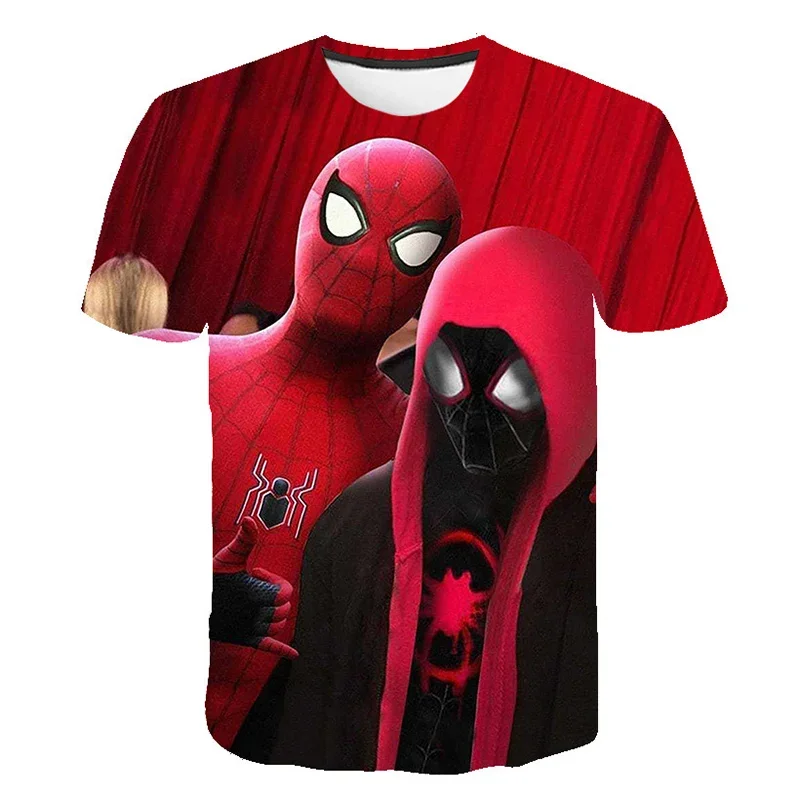 2025 verão capitão américa camiseta clássico super-herói homem-aranha manga curta secagem rápida respirável confortável manga curta