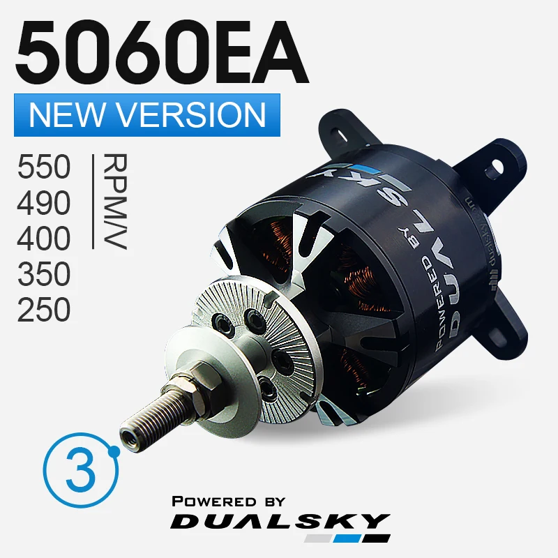 

Бесщеточный двигатель DUALSKY XM5060EA 4130, модель с фиксированным крылом 3 поколения