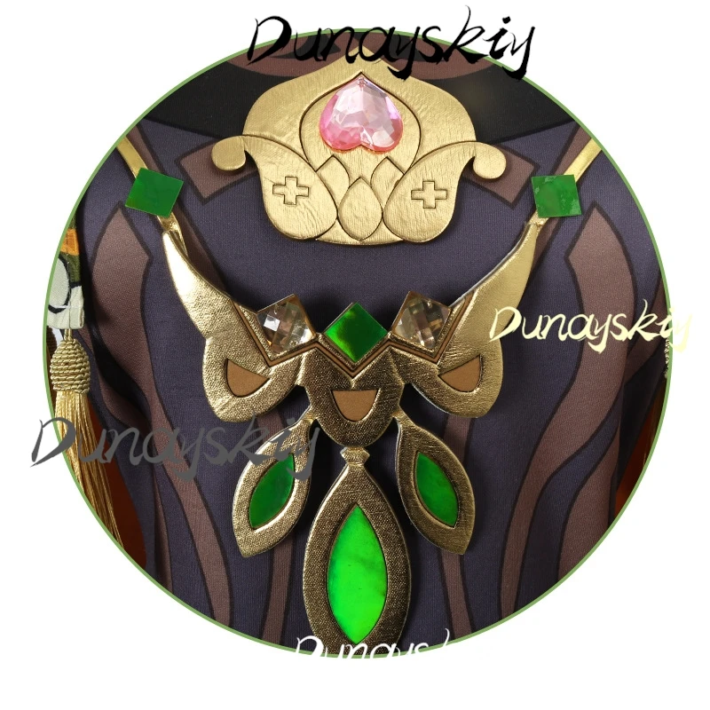 Genshin Impact Collei Cosplay Costume Wig Uniform Halloween Party Role Play Outfit for Women Girl Customized Outfits