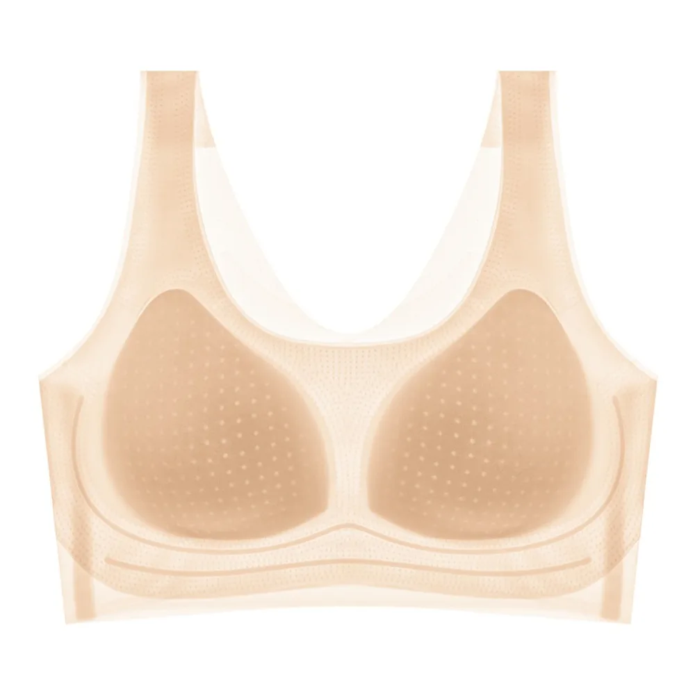 

Close-fitting Wireless Deep V Bra Shockproof Anti-sagging Push Up Underwear Adjustable Lingerie Seamless Bras Girls Women