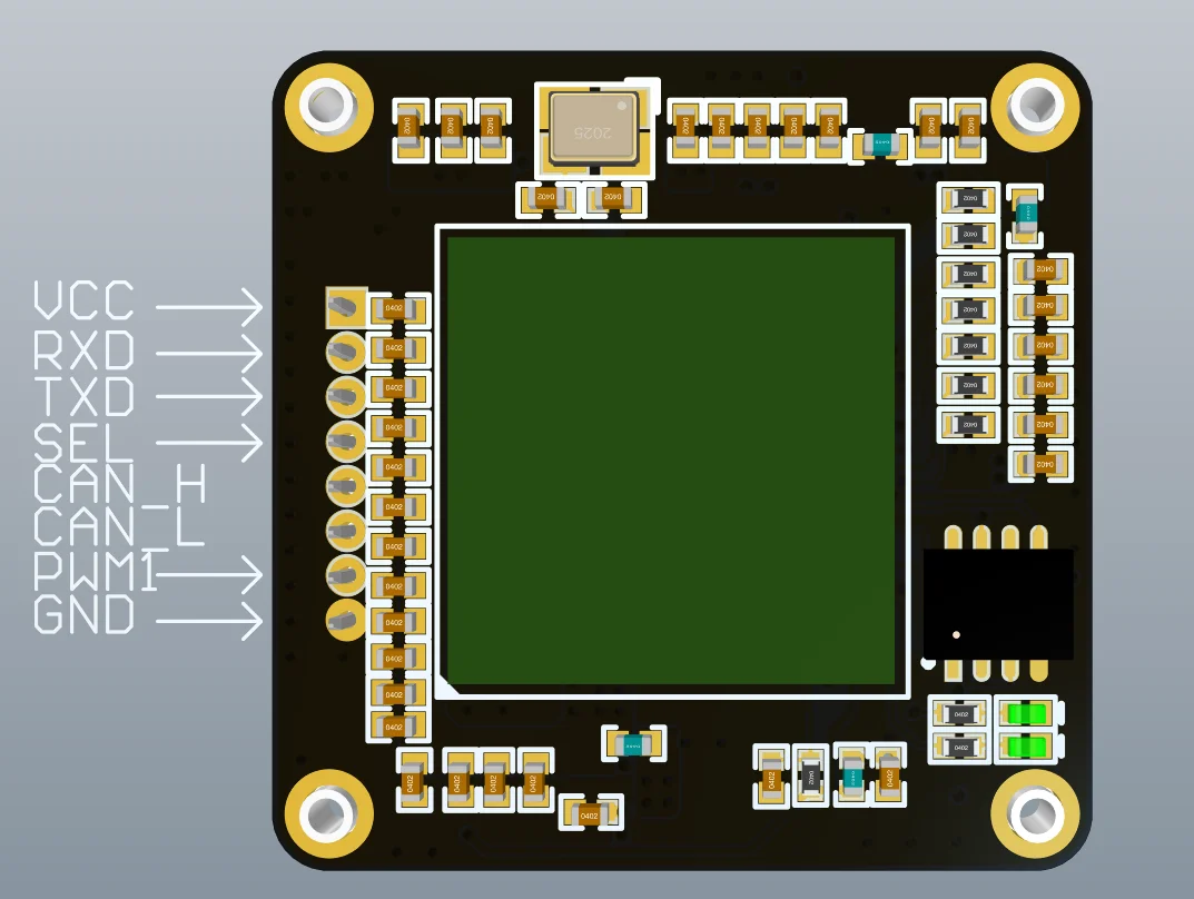 Super Mini Small Size Tracking Millimeter Wave Radar Obstacle Avoidance Blind Zone Detection 60G Millimeter Wave Radar