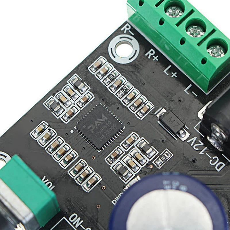 PAM8610 Dual Channel DC 12V HD Pure Digital Audio Stereo Amplifier Board Class D 15W X 2 High Power Amplifier Module