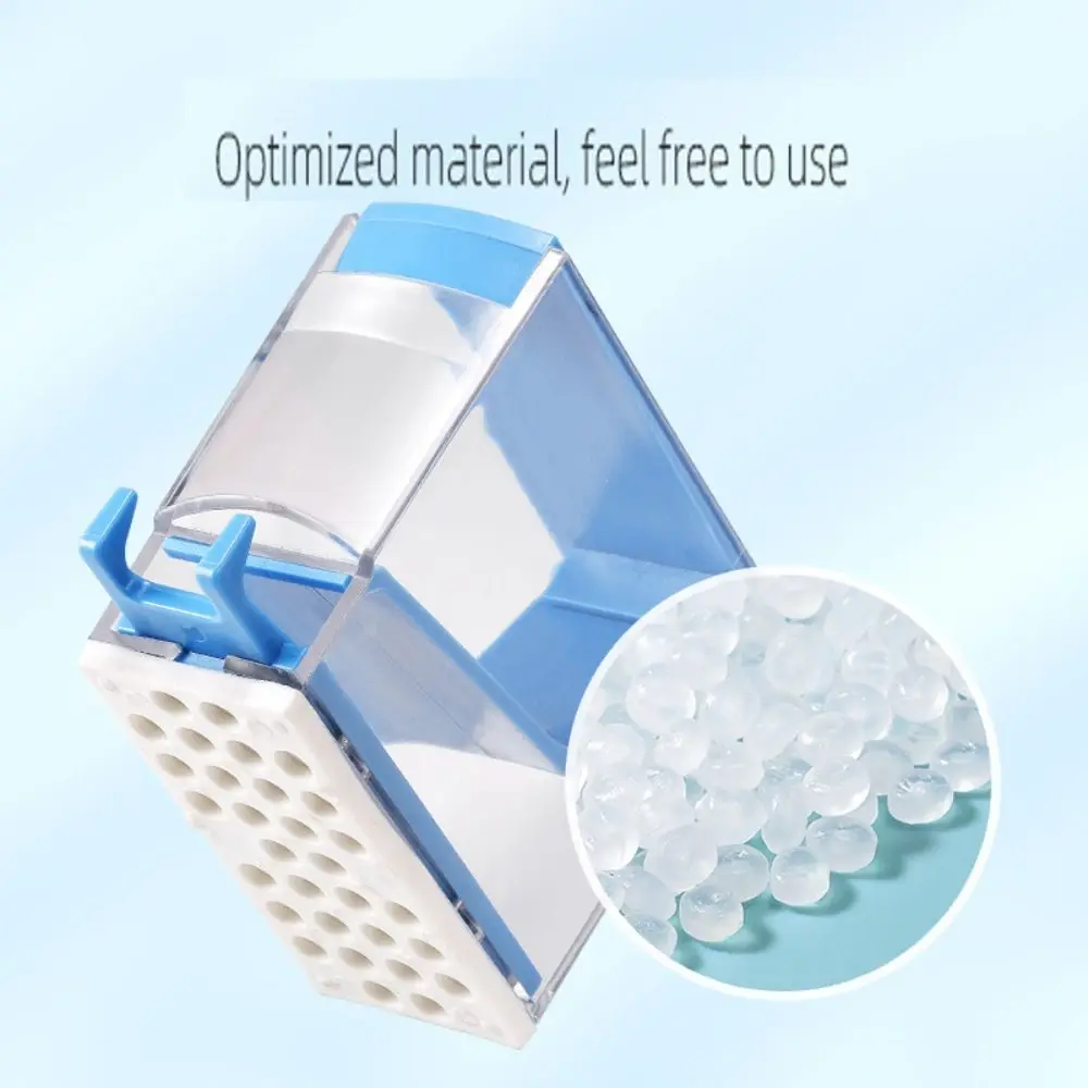 Press Type Cotton Roll Storage Box Hygienic Dustproof Cotton Roll Dispenser Transparent Durable Dentistry Swabs Organizer Boxes