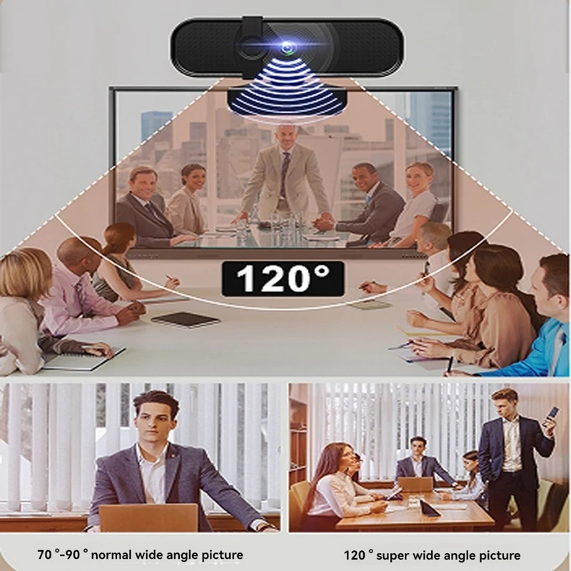 Веб-камера 2K HD с USB-разъемом, сетевая прямая трансляция, видеоконференция высокого разрешения, прямая камера, веб-камера с широким углом обзора 120 градусов