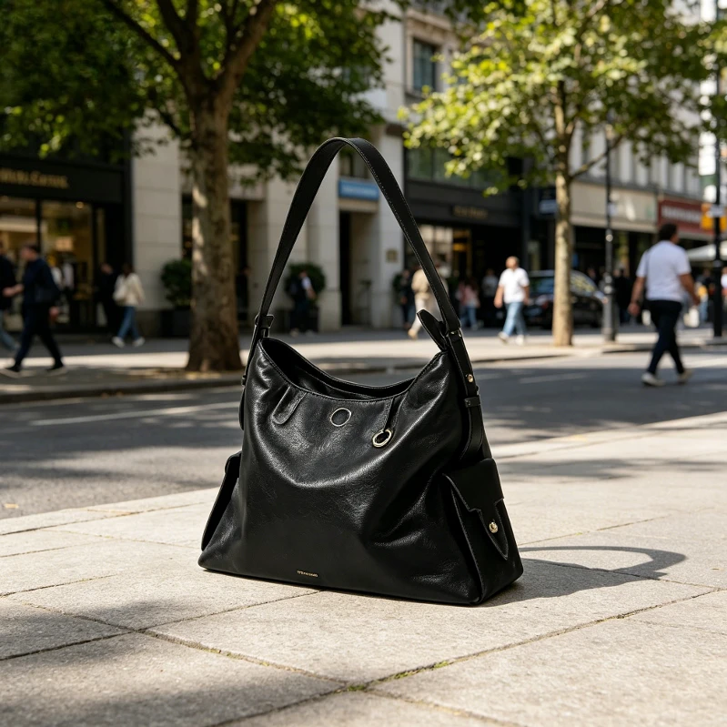 S2026 New Leather Single Shoulder New Model Women Crossbody Bag Women Large Capacity Travel Hobo Bag Slanting Computer Women Bag