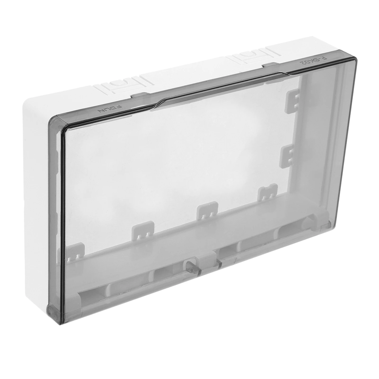 

Switch Waterproof 2 Positions Thin Anti Splash Box Adhesive Socket Outlet Electrical Outlet Cover Protector Electrical