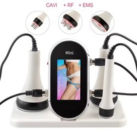 3 In 1 40K Cavitation Machine Body Facial Radiofrequency Massage Weight Loss Machine Body Shaping Slimming Fat Burn