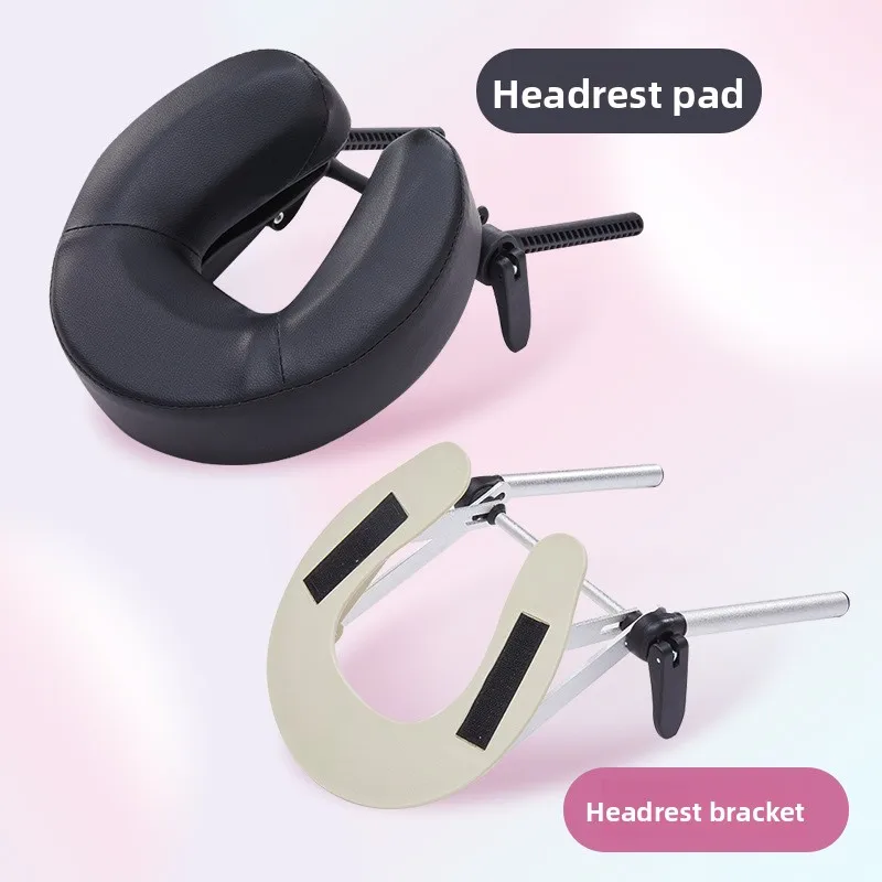 

Комплект массажного подголовника для кровати, матраса с подушкой для лица из пены с эффектом памяти для салона, спа-массажной терапии, восстановления